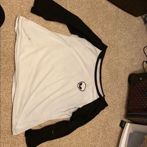 Black & White Alien Shirt